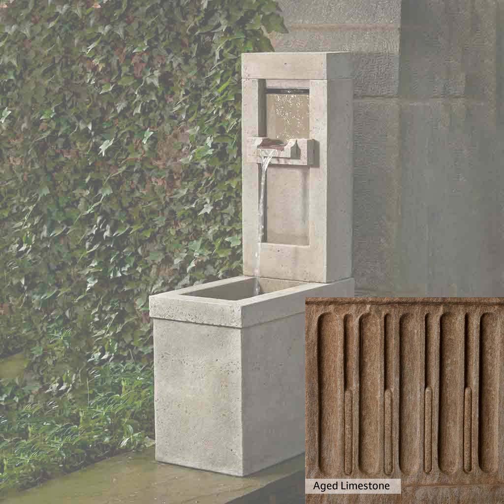 Campania International Lucas Fountain - Classic Outdoor Garden Water Fountain for Patio, Yard, and Landscape Decor - Perfect for Backyard, Poolside, and Terrace Ambiance