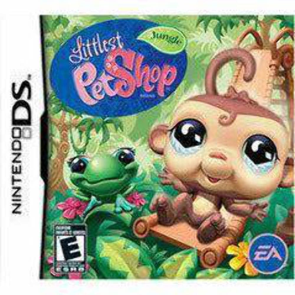 Littlest Pet Shop Jungle Adventure Game for Nintendo DS - Fun Virtual Pet Simulation for Kids & Animal Lovers | Perfect for Travel & Family Game Nights