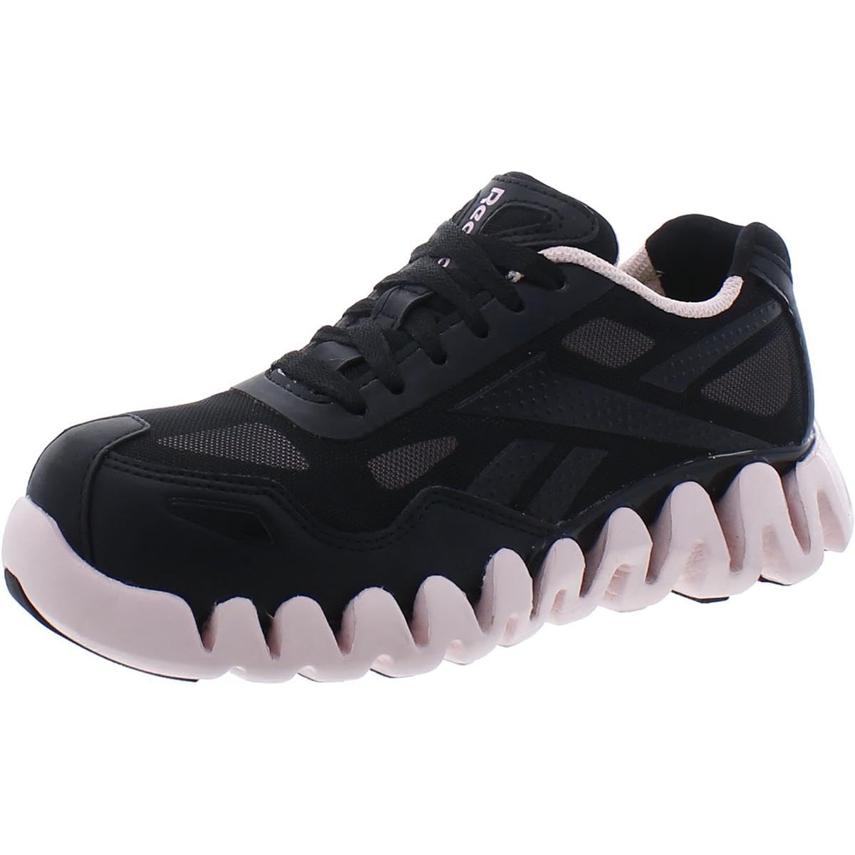 Reebok Women's RB321 Zig Pulse Work Construction Shoes - Pink Safety Toe for Comfort & Support | Ideal for Construction, Warehouse & Industrial Work