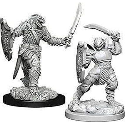 D&D Miniatures - Nolzur's Marvelous Miniatures: Dragonborn Female Paladin Figure for Tabletop RPG & D&D 5e Game Sessions, Painting & Collecting