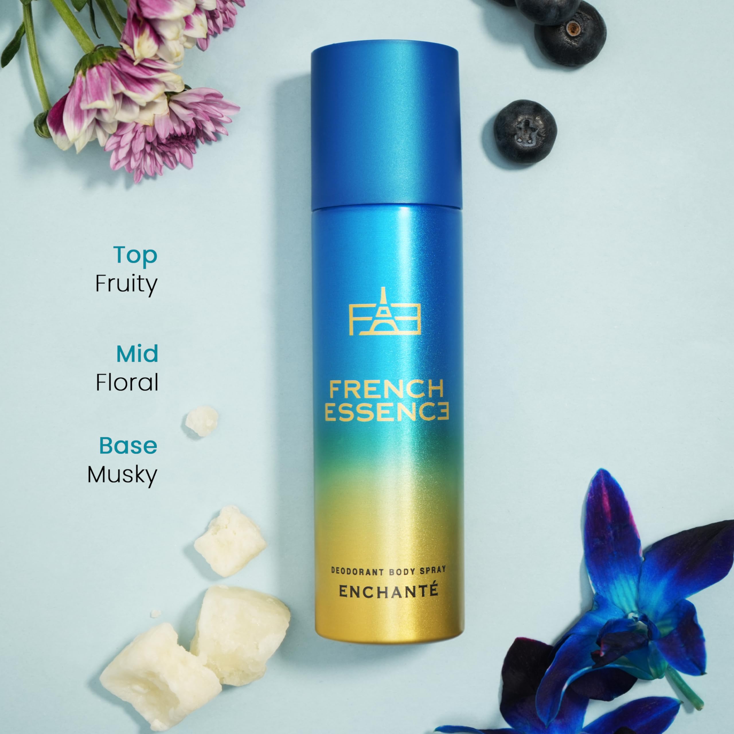 Premium French Essence Deodorant Spray for Men - Long Lasting Oud Royal Fragrance, Fresh Scent Body Spray - 50ml Each (Pack of 6) - Perfect for Daily Use, Gym, Office & Special Occasions