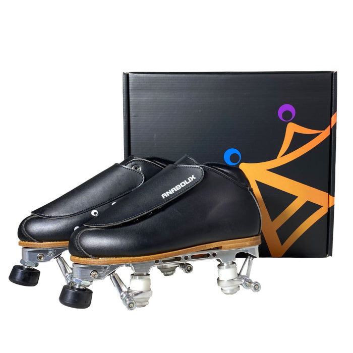 Stylish Solleret Boots with Heir Wheels (Hubless Design) - Perfect for Cosplay, LARP & Medieval Fashion Enthusiasts