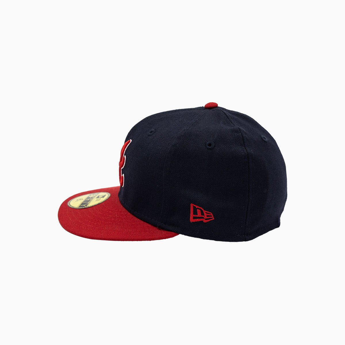 Atlanta Braves MLB 59FIFTY Fitted Baseball Cap - Official New Era Snapback Hat for Men & Women - Perfect for Games, Collecting & Everyday Wear