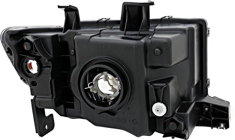2006-2008 Honda Ridgeline Replacement Headlight Assembly - Halogen Headlamp Set for Driver & Passenger Side - Perfect for Night Driving & Off-Road Adventures