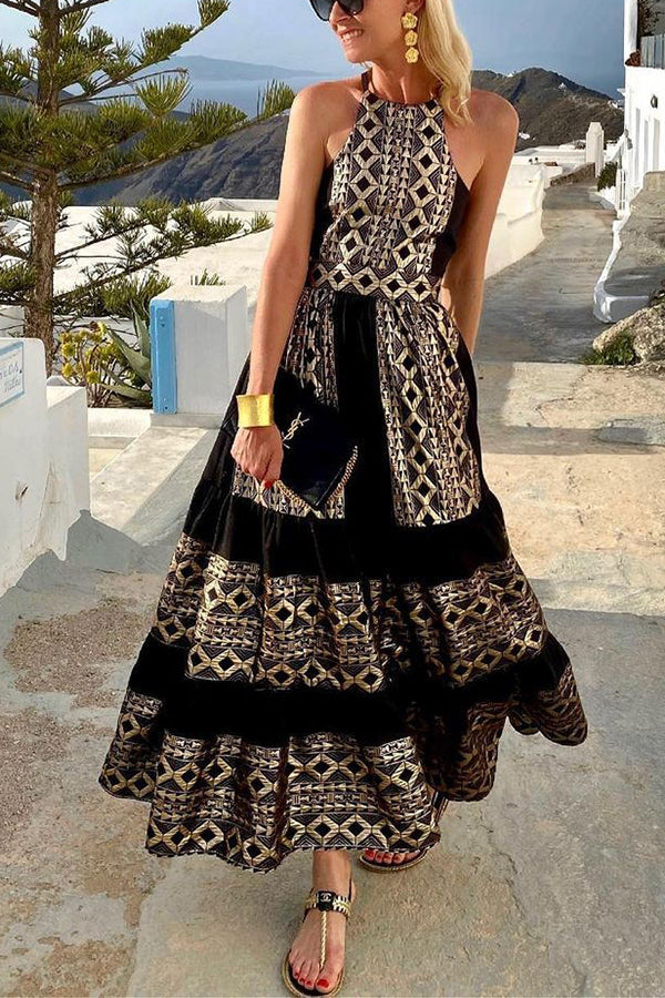 Elegant Backless Maxi Dress for Women | Cocktail Party & Sunset Beach Outfit | Summer Evening Gowns for Weddings & Vacations