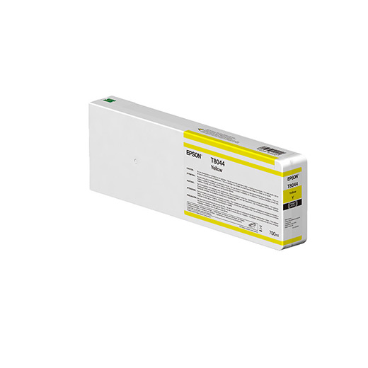 Epson T804400 UltraChrome HD/HDX Yellow Ink Cartridge - 700ml High Capacity Printer Ink for Professional Photo Printing & Large Format Projects