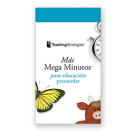 Preschool Education Flash Cards - Más Mega Minutos® Learning Cards 101-200 for Early Childhood Development - Perfect for Classroom, Homeschool & Toddler Learning Activities