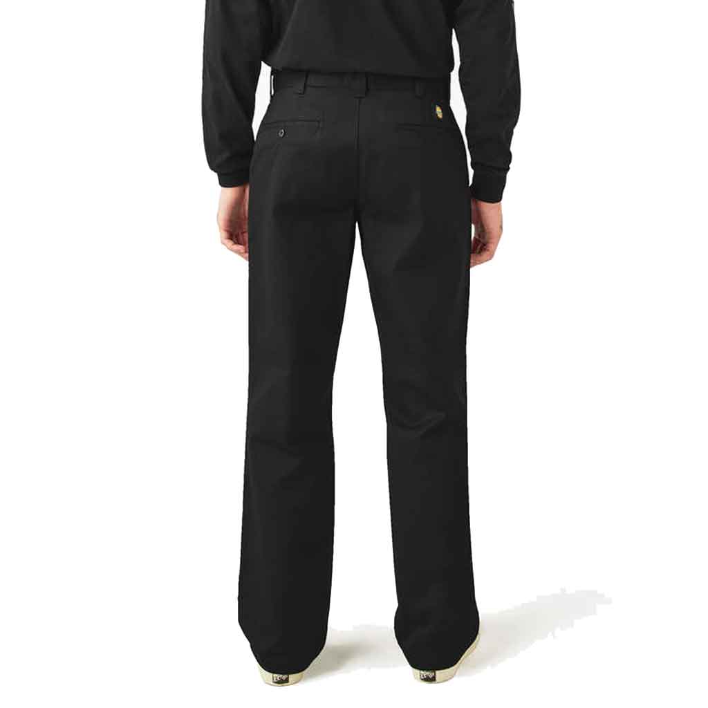 Dickies x Spitfire Flannel Cuffed Pants for Men - Black Plaid Workwear Pants with Adjustable Cuffs | Durable & Comfortable for Work, Outdoor Activities & Casual Wear