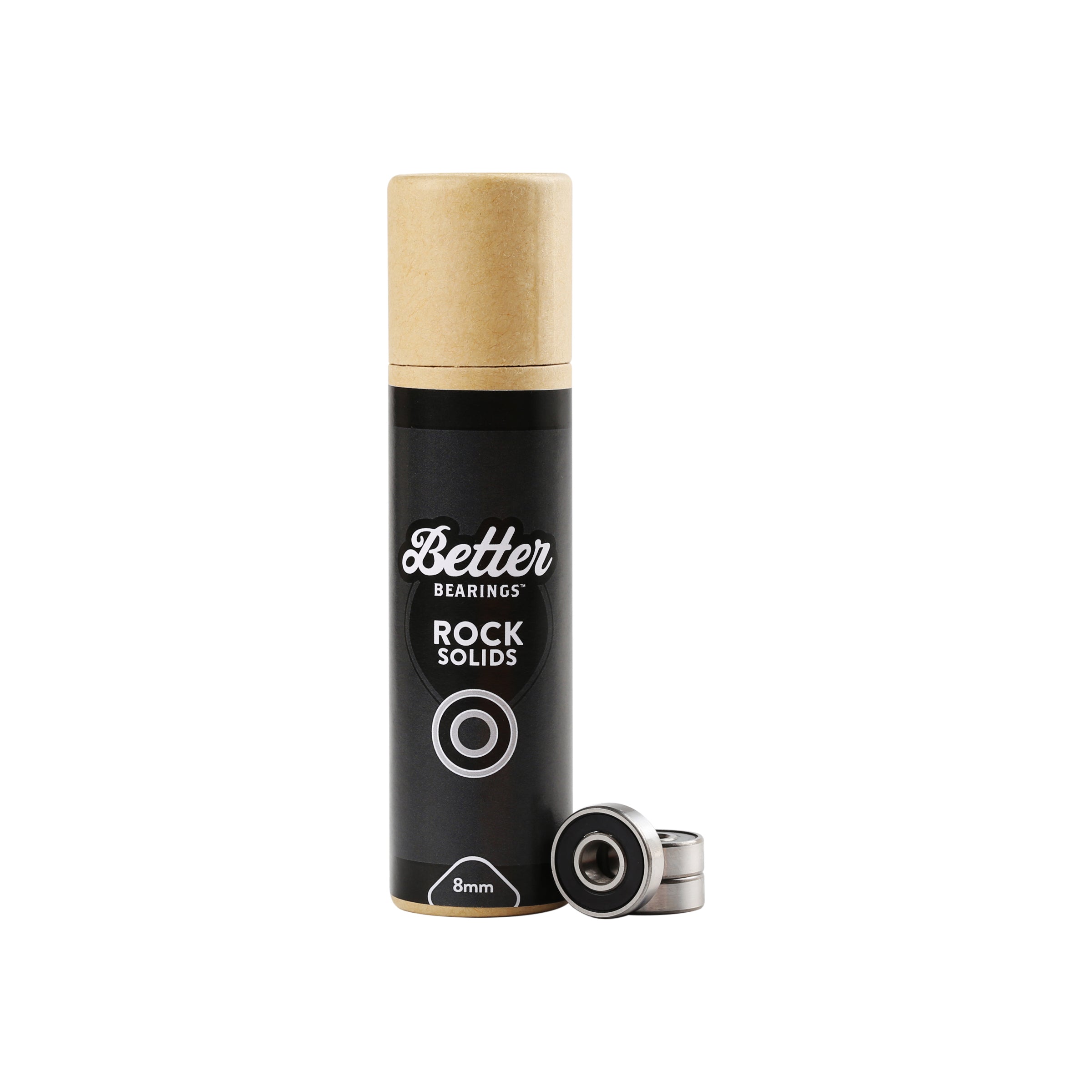 ROCK SOLIDS ABEC 7 Bearings (16 Pack) - High Performance Skateboard & Longboard Bearings for Smooth Riding