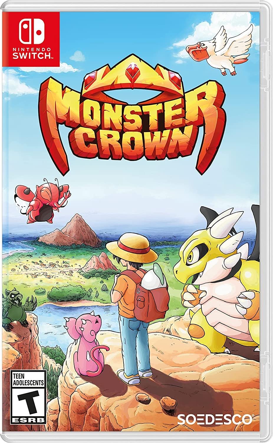 Monster Crown - Nintendo Switch Game | Fantasy Adventure RPG for Kids & Adults | Perfect for Home & Travel Gaming