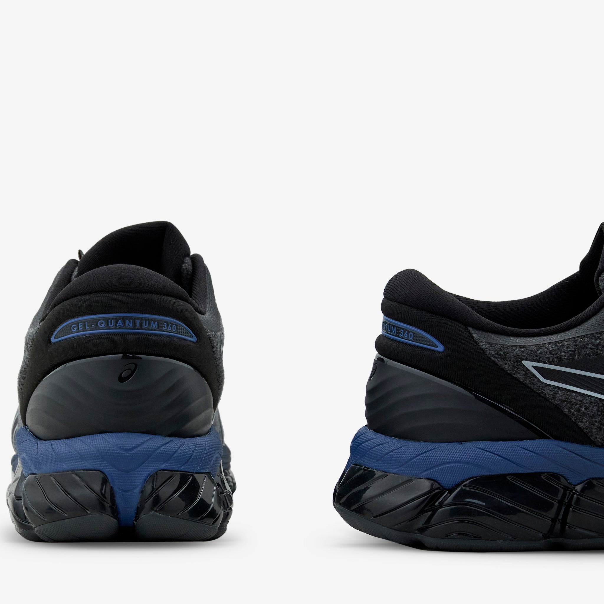 Dime x Gel Quantum 360 VIII GTX Running Shoes - Black & Pure Silver | Waterproof Trail Running Sneakers for Men | Perfect for Outdoor Jogging & Hiking Adventures