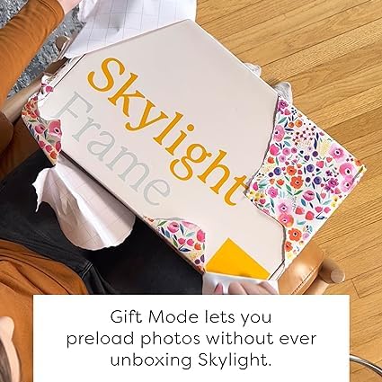 Skylight 15 Inch WiFi Digital Picture Frame - Touch Screen Display, Upload Photos from Phone, Customizable Gift for Family & Friends - Perfect for Home Decor, Office Display, and Special Occasions (Black)