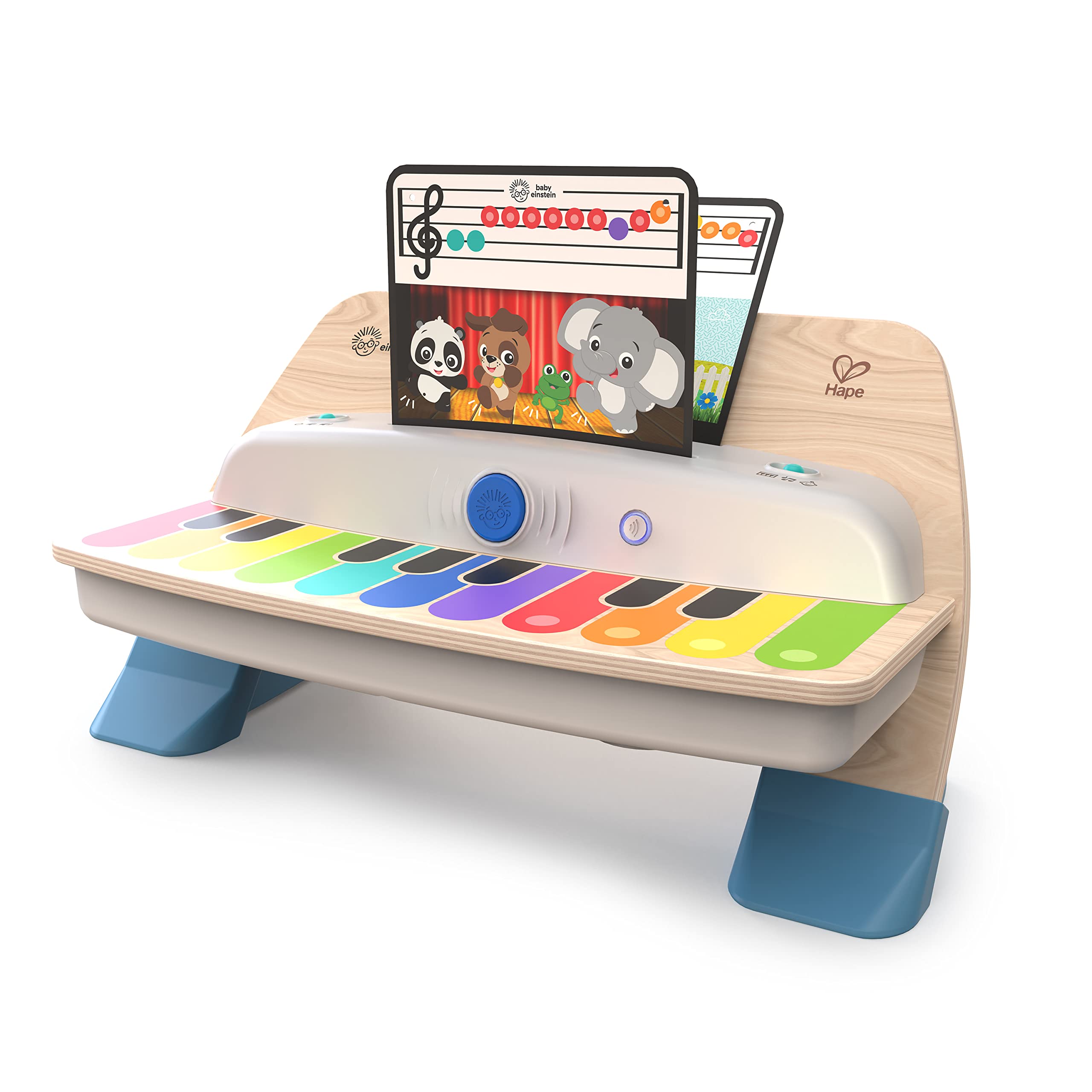 **Baby Einstein Together in Tune Piano & Guitar Bundle – Safe Wireless Wooden Musical Toys for Toddlers 6+ Months – Magic Touch Technology – Multicolor – Perfect for Early Learning & Playtime Fun**