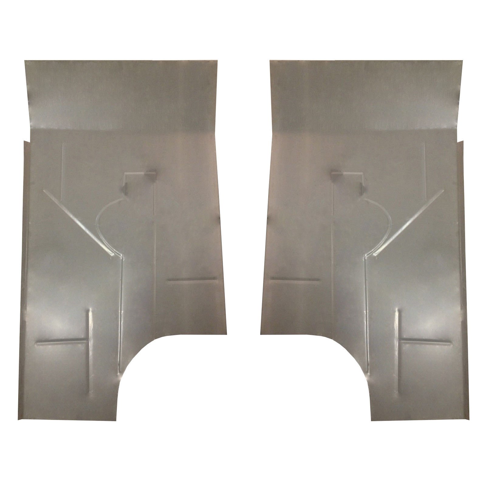 1959-1964 Studebaker Pickup Truck T-Cab Front Floor Pans Pair - Compatible with 1959 1960 1961 1962 1963 1964 Models - Perfect for Rust Repair & Restoration Projects