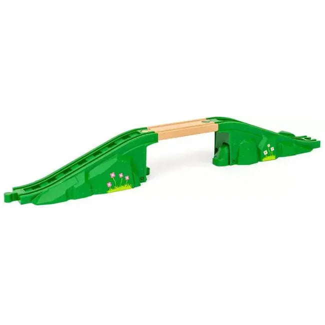 BRIO Wooden Arch Bridge for Kids - Classic Train Set Expansion Toy | Perfect for Playrooms, Birthday Gifts & STEM Learning Activities