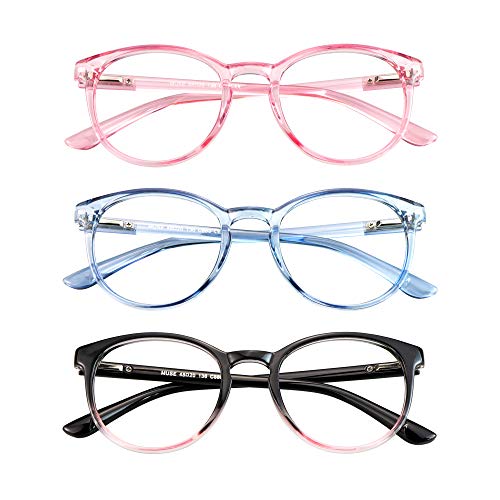 08-muse-clear Pink+clear Blue+black Purple