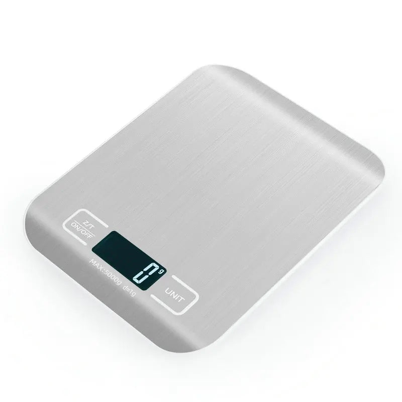 ANYCO Anygleam 10Kg Digital Stainless Steel Kitchen Scale for Coffee, Food, and Baking - Precise Measurement for Home & Commercial Use (Silver) | Perfect for Coffee Brewing, Meal Prep, and Portion Control