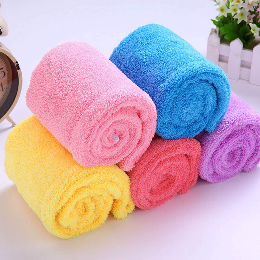 Valcatch Quick-Dry Shower Cap for Women - Coral Fleece Bath Hair Towel Hat, Soft & Absorbent Hair Wrap for Showering, Swimming & Salon Use