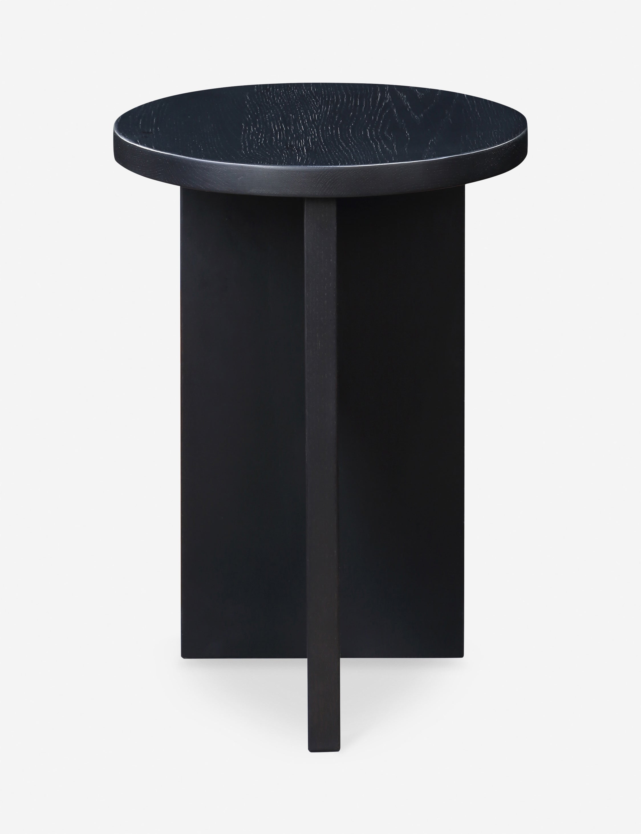 Durante Round Side Table - Modern End Table for Living Room, Bedroom & Office - Small Accent Table with Sturdy Metal Base - Perfect for Coffee, Books & Decor