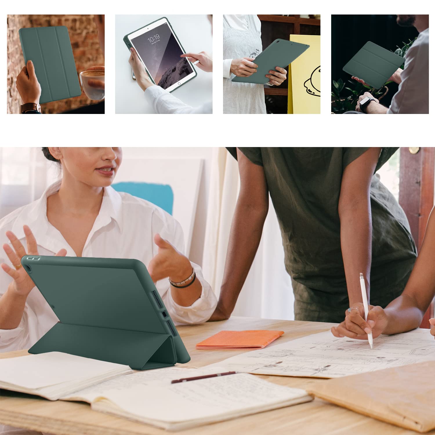 Premium Lightweight Trifold Smart Case for iPad Air 3 10.5