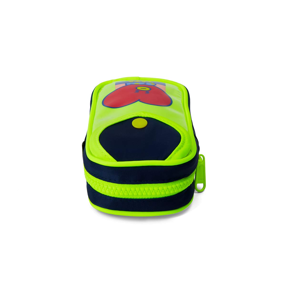 BT21 TATA Character Retro Pencil Case - Cute Makeup Pouch & Toiletry Bag with Zipper for School, Travel & Cosmetics Storage | Kawaii Stationery Organizer for Girls & Teens