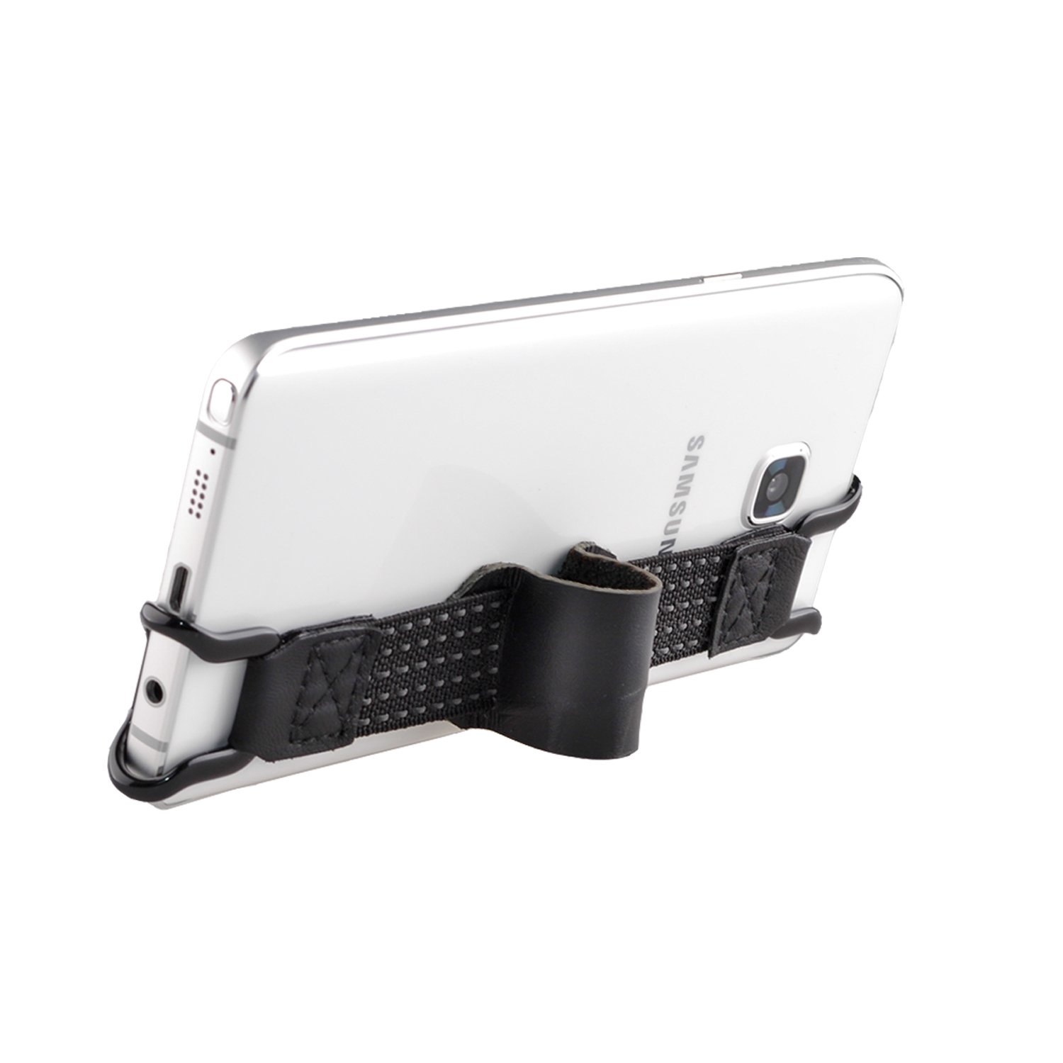 Premium Leather Phone Strap with Belt Holder - Compatible with iPhone 16 Pro Max, 15 Plus, 14 Pro, 13, 12, Xs, XR, SE & Galaxy S24, S23, A55, Mate 60/50 Pro - Secure Grip for Running, Hiking & Outdoor Activities