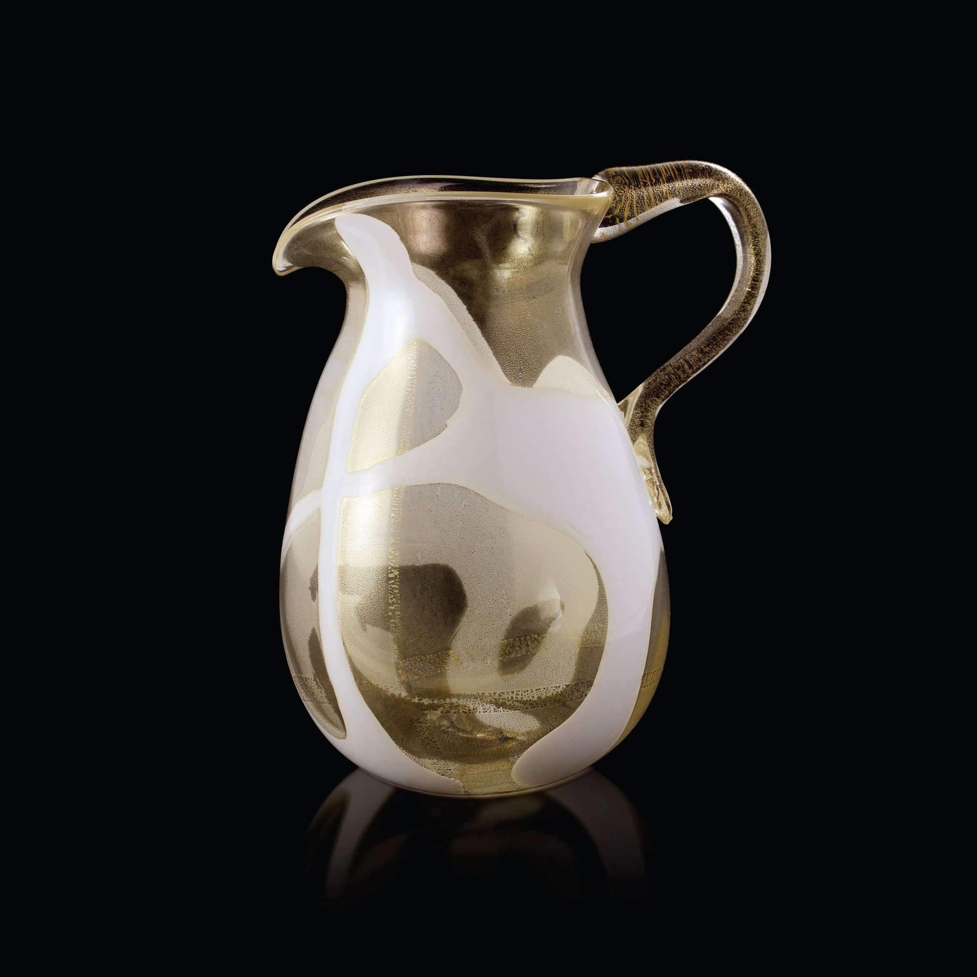 Alchimia Glass Water Pitcher with Lid - 2.5L BPA-Free Pitcher for Iced Tea, Lemonade & Infused Water - Perfect for Refrigerator, Parties & Home Use