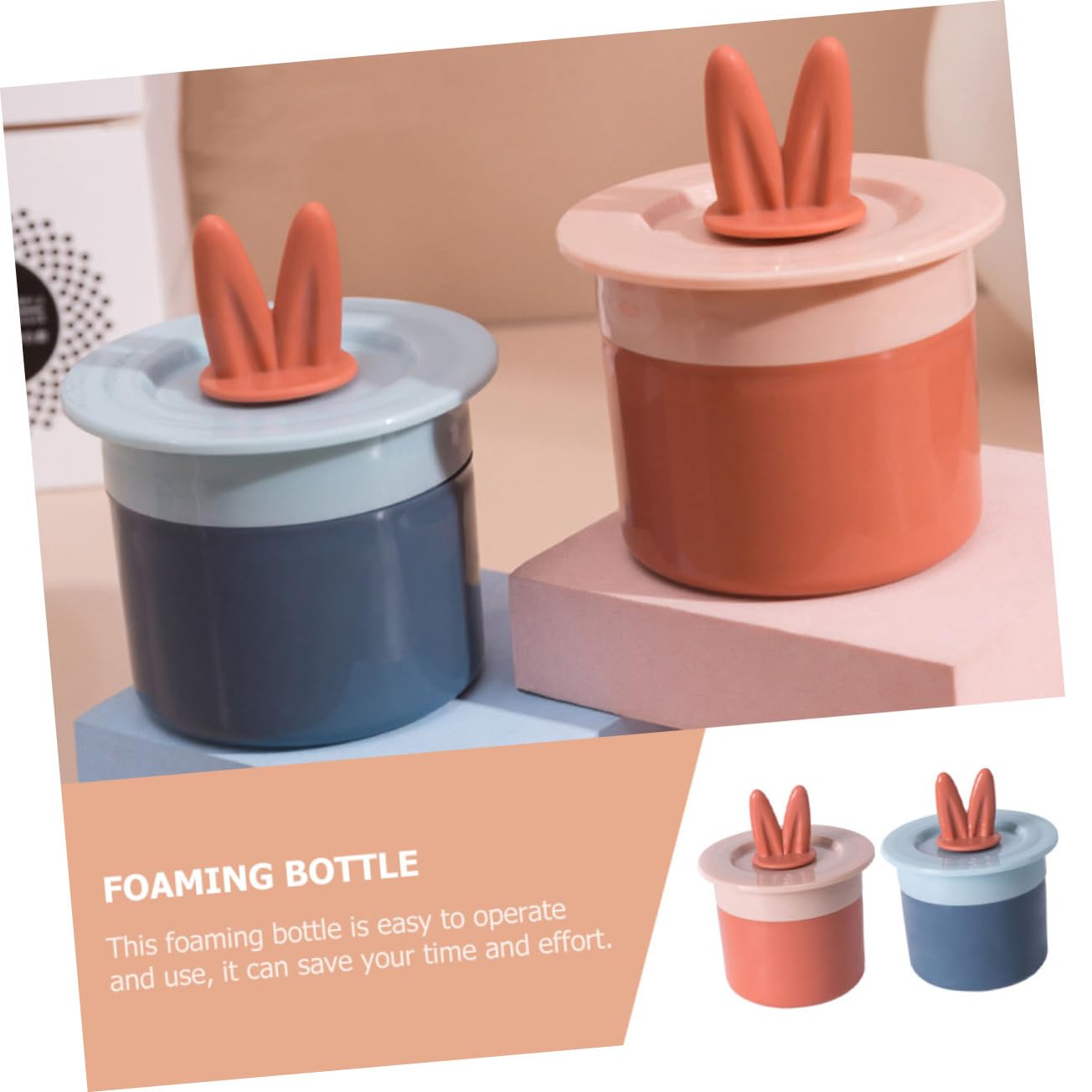 Hemoton 5-Pack Refillable Foam Pump Bottles for Face Wash, Shampoo & Soap Dispenser | Travel-Friendly Bubble Foamer for Cleansing, Lotion & Liquid | Perfect for Home, Salon & Travel Skincare Routine