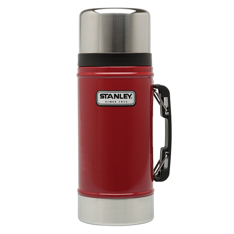 Stanley Classic Vacuum Insulated Food Jar 0.7L (24oz) - Stainless Steel Thermos for Hot & Cold Beverages, Soup, Coffee - Perfect for Camping, Hiking, Work & Outdoor Adventures