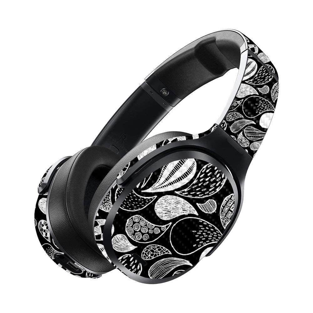 Premium Carbon Fiber Skin for Skullcandy Crusher ANC Headphones | Protective & Durable Textured Cover | Easy to Apply & Remove | Made in USA | Perfect for Travel, Workouts & Daily Use