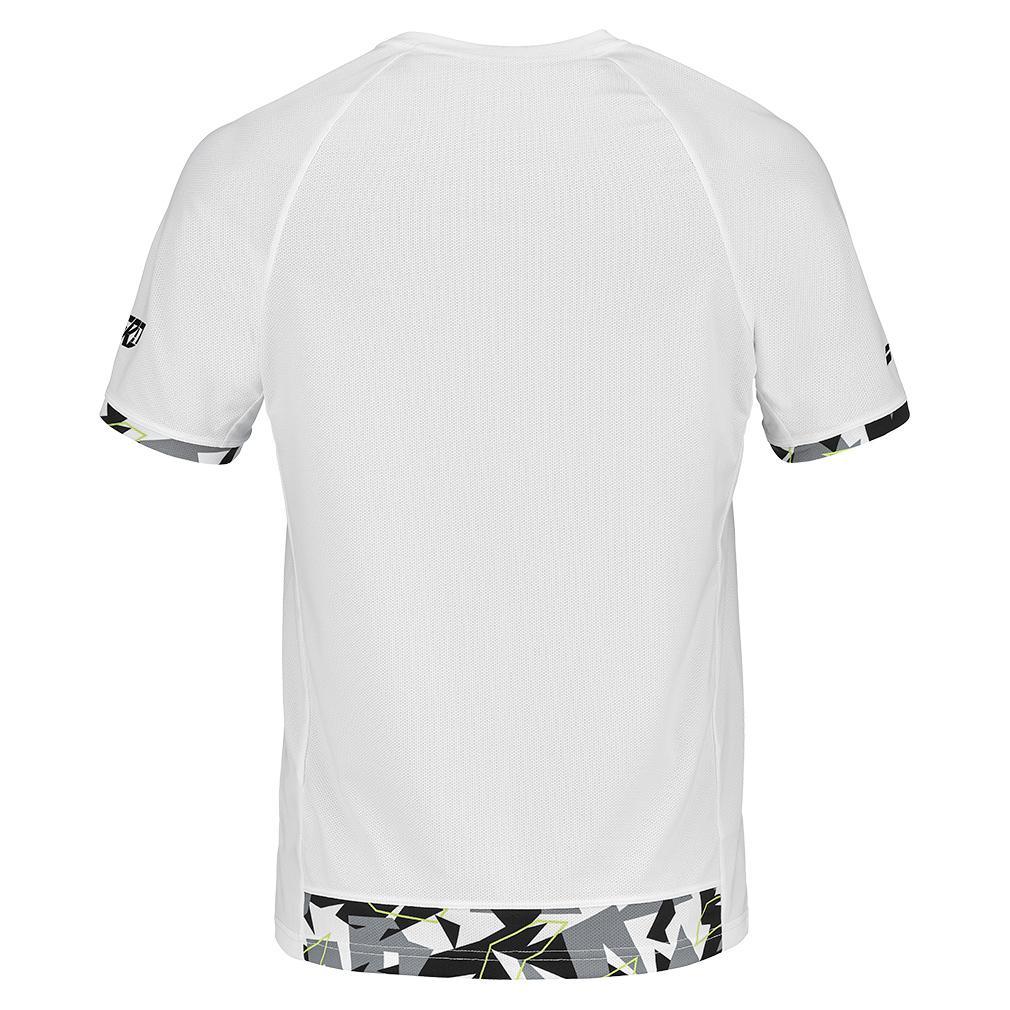 Men's Aero Crew Neck Tennis Shirt - Breathable Quick-Dry Performance Top for Tennis, Golf & Casual Wear