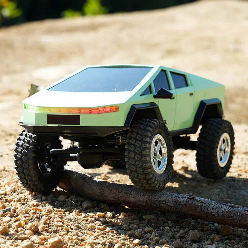 JJRC C8818 1/18 Scale RC Crawler Car - 4WD Off-Road Remote Control Vehicle with Proportional Cyber Shell | Perfect for Rock Crawling, Trail Adventures & Backyard Driving