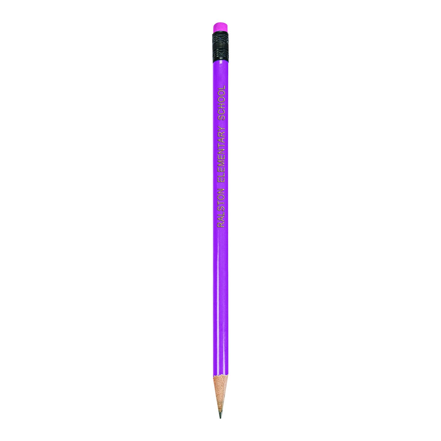 Personalized Neon Color Pencils 72 Pack - Vibrant Colors for Art & School Projects