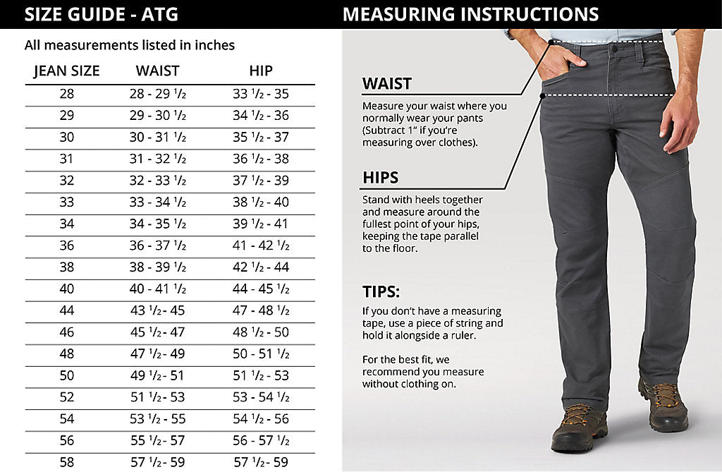 ATG By Wrangler™ Men's Convertible Cargo Pants - Jet Black - Durable Outdoor Hiking & Travel Pants for Adventure & Work