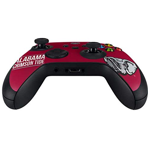 Official University of Alabama Crimson Tide Gaming Skin for Xbox Series X Controller - Custom Decal Sticker | Durable Protection for Gamers & Perfect Gift for Alabama Fans
