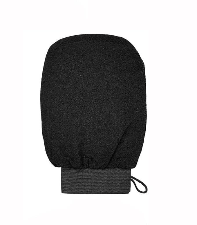 Exfoliating Mitt for Body (1pc) – Pure Viscose Fiber Scrub Glove – Deep Exfoliation for Smooth Skin – Shower & Spa Essential for Men & Women – Remove Dead Skin & Improve Circulation – Perfect for Dry Skin Care & Pre-Tanning Prep