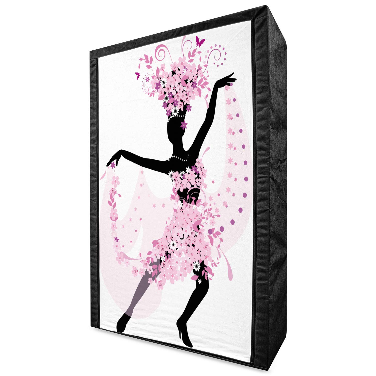 Ambesonne Latin Portable Fabric Wardrobe - 42.5