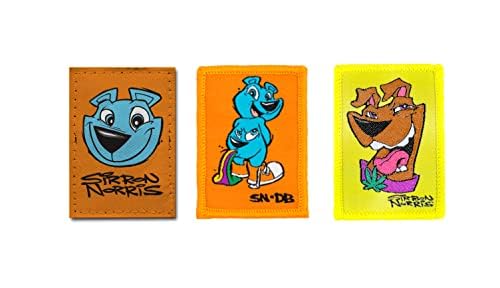 DIME BAGS Interchangeable Custom Patches for Backpacks & Jackets - Sirron Norris Bear, Butt Bear & Sup Designs - DIY Fashion Accessories for Streetwear & Festival Outfits