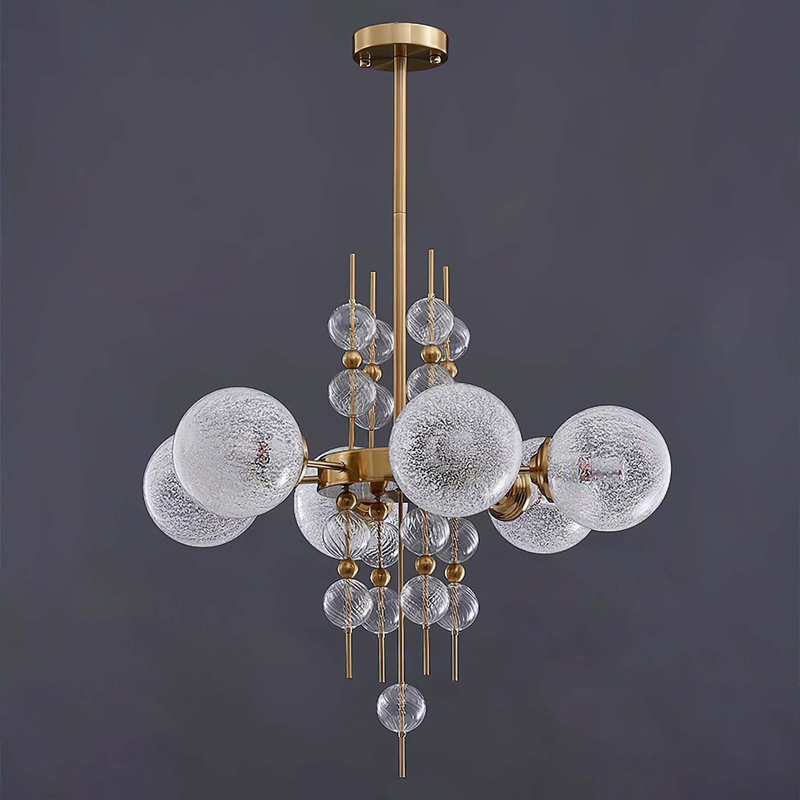 Calypso Chandelier - Elegant Crystal Ceiling Light Fixture for Dining Room, Bedroom & Living Room Decor | Modern Lighting for Home & Office