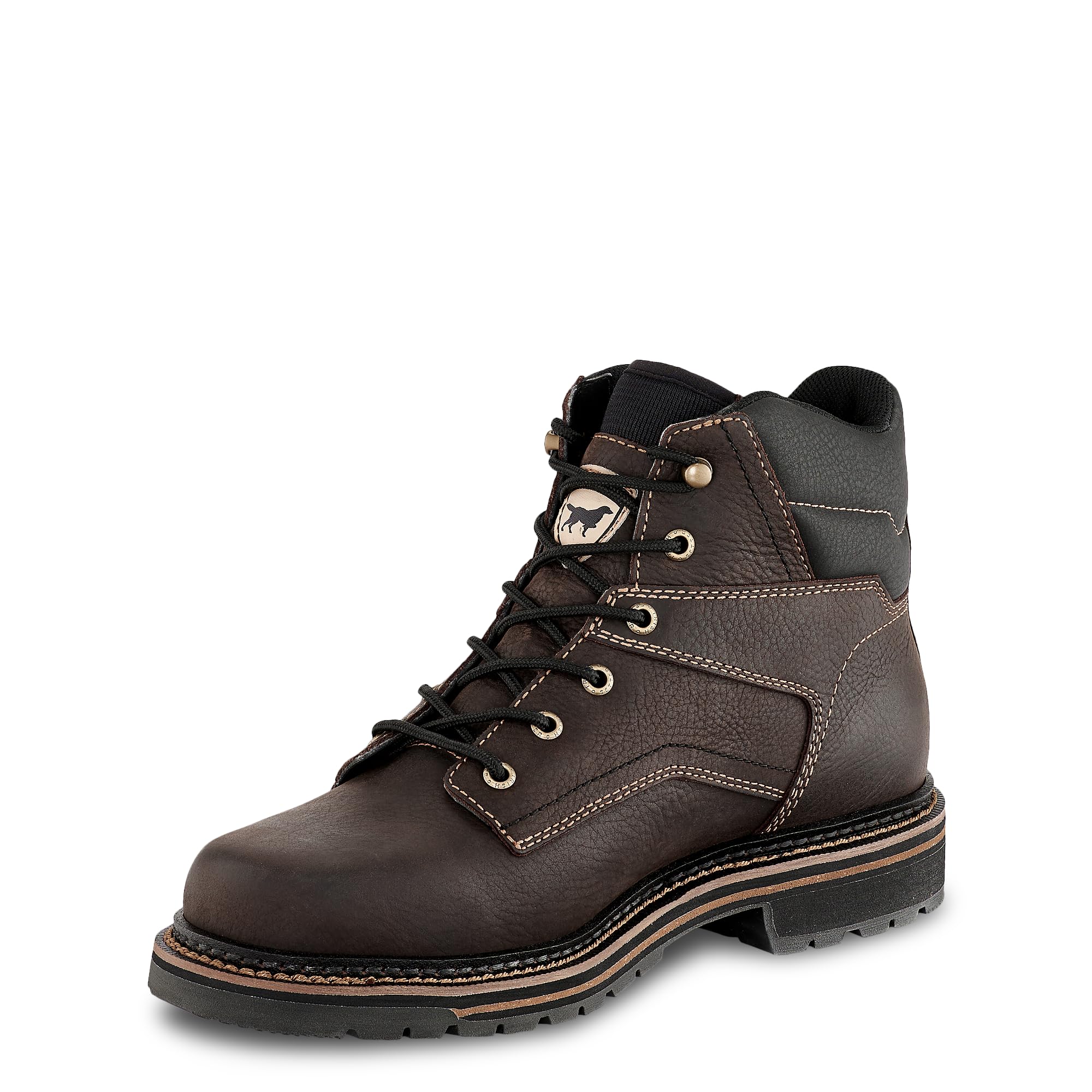 Irish Setter Men's Kittson 6-Inch Soft Toe Work Boots - Durable & Comfortable Safety Footwear for Construction, Landscaping & Outdoor Work