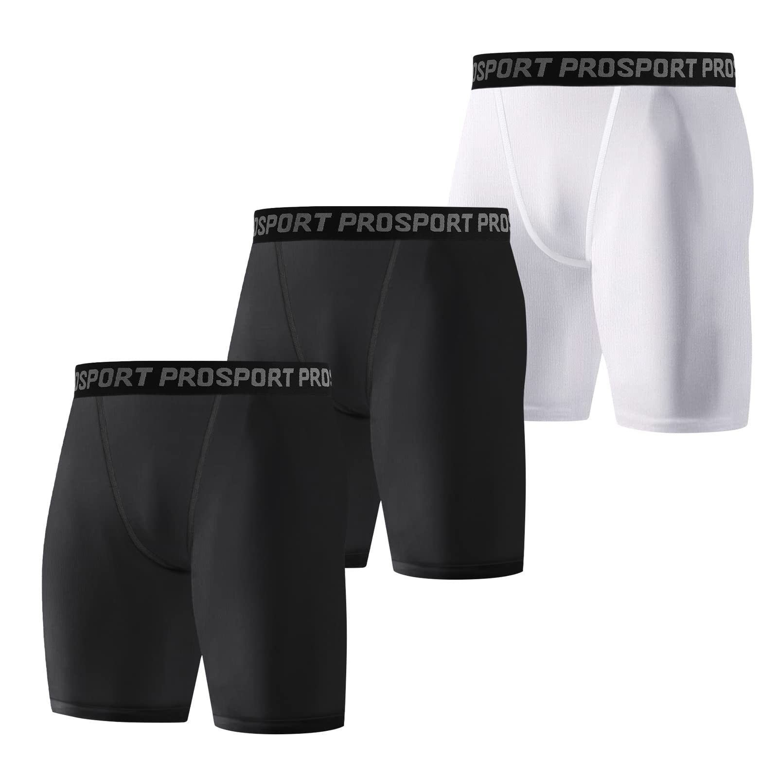 **Men's 3-Pack Compression Shorts – Quick-Dry Sports Underwear, Gym & Running Base Layer – Breathable Workout Shorts for Cycling, Training & Active Lifestyle**    *(Perfect for Running, Gym Workouts, Cycling & High-Intensity Training – Stay Cool & Supported All Day!)*