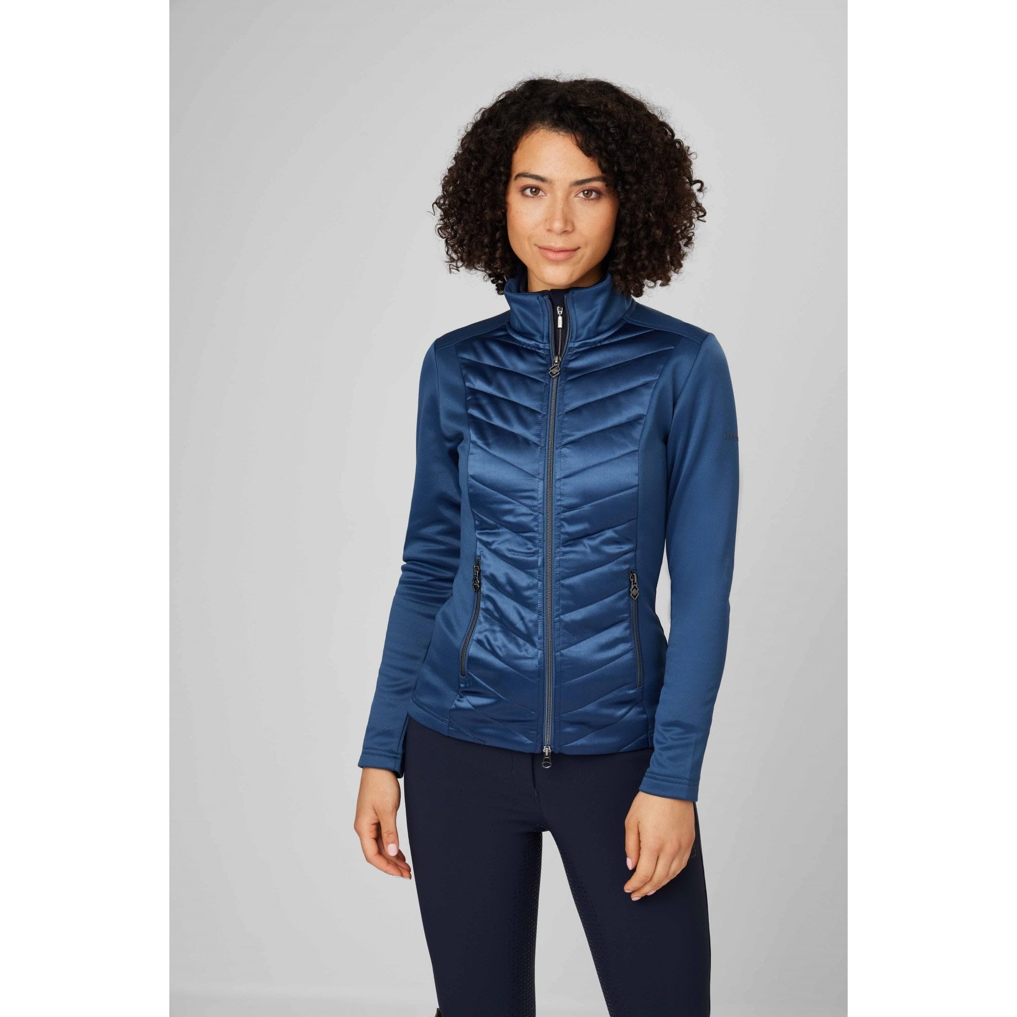 LeMieux Dynamique Women's Jacket - Atlantic 6 | Waterproof Equestrian Riding Coat for Horseback Riding & Outdoor Activities
