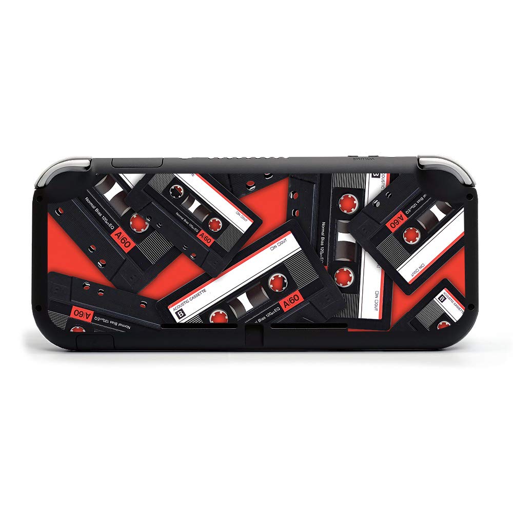 MightySkins Protective Vinyl Decal Wrap Cover for Nintendo Switch Lite - Mixtape Design | Durable, Easy to Apply & Remove | Made in USA | Perfect for Gaming, Travel & Personalization