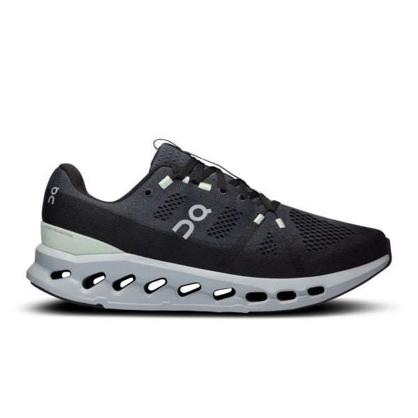 Men's Cloudsurfer Running Shoes - Lightweight & Cushioned for Men (Iron/Glacier) | Perfect for Road Running, Jogging & Gym Workouts