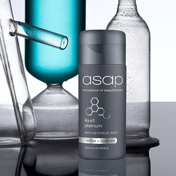 ASAP Skincare Liquid Platinum Anti-Aging Serum - Hydrating & Brightening Facial Treatment for Wrinkles & Fine Lines | Day & Night Use for Glowing Skin
