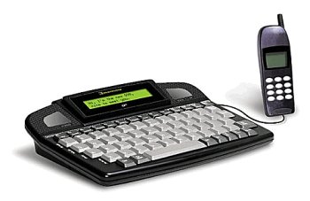 Ameriphone Q90D TTY/VCO Text Answering Machine for Hearing Impaired - Home & Office Communication Device for Deaf & Hard of Hearing Users