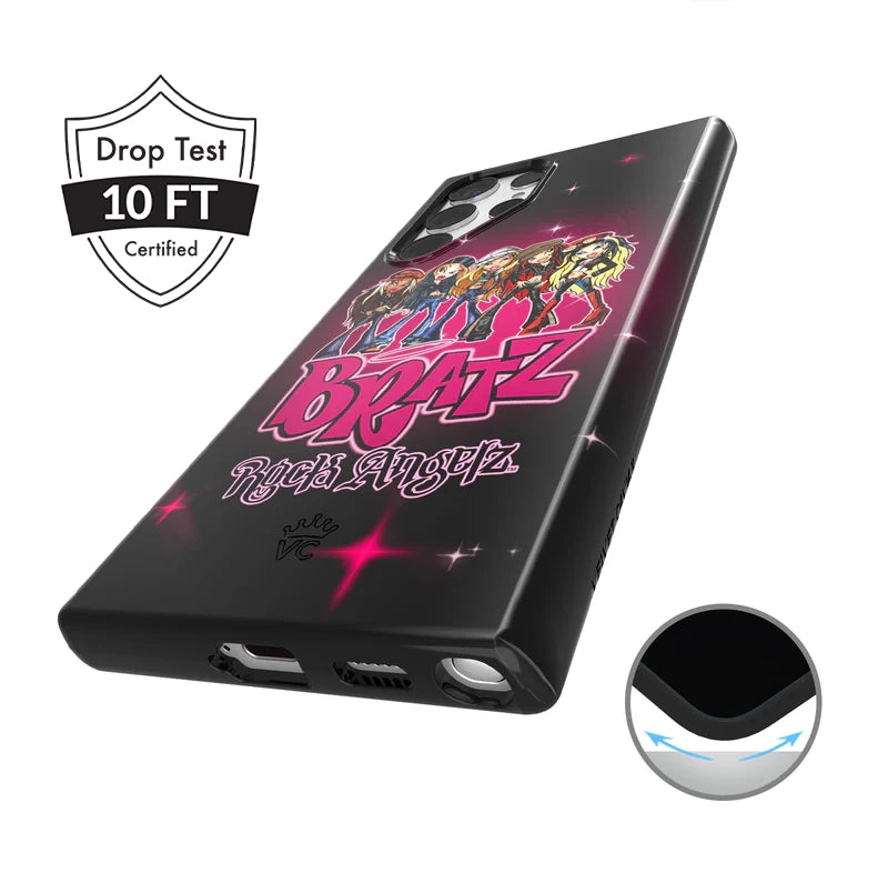 Bratz Rock Angelz Airbrush Samsung Phone Case - Trendy Protective Cover for Samsung Galaxy - Perfect for Teens, Fans, and Fashion Lovers