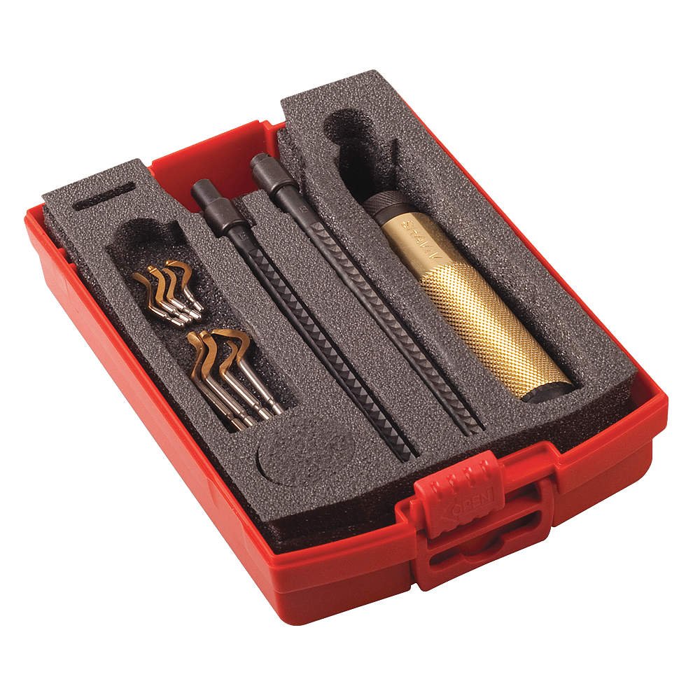 SHAVIV Deburring Tool Set - Professional Metal & Plastic Edge Finishing Kit for DIY, Woodworking, and Metalworking Projects - Perfect for Smoothing, Chamfering, and Removing Burrs