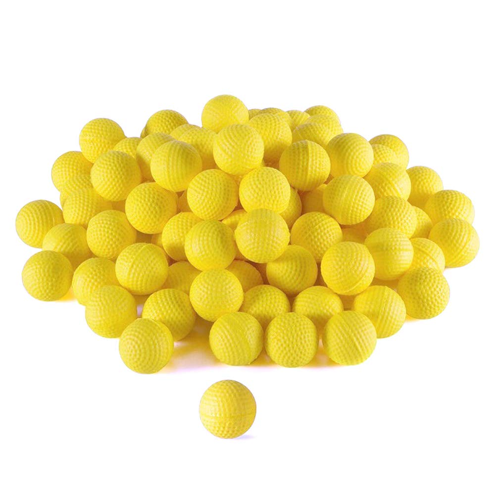 Shiker Foam Bullet Balls - 50 Pcs 2.2cm EVA Soft Bullet Refill Pack for Toy Guns | Safe Ammo Replacement for Kids & Children | Perfect for Nerf Battles, Target Practice & Indoor Outdoor Play