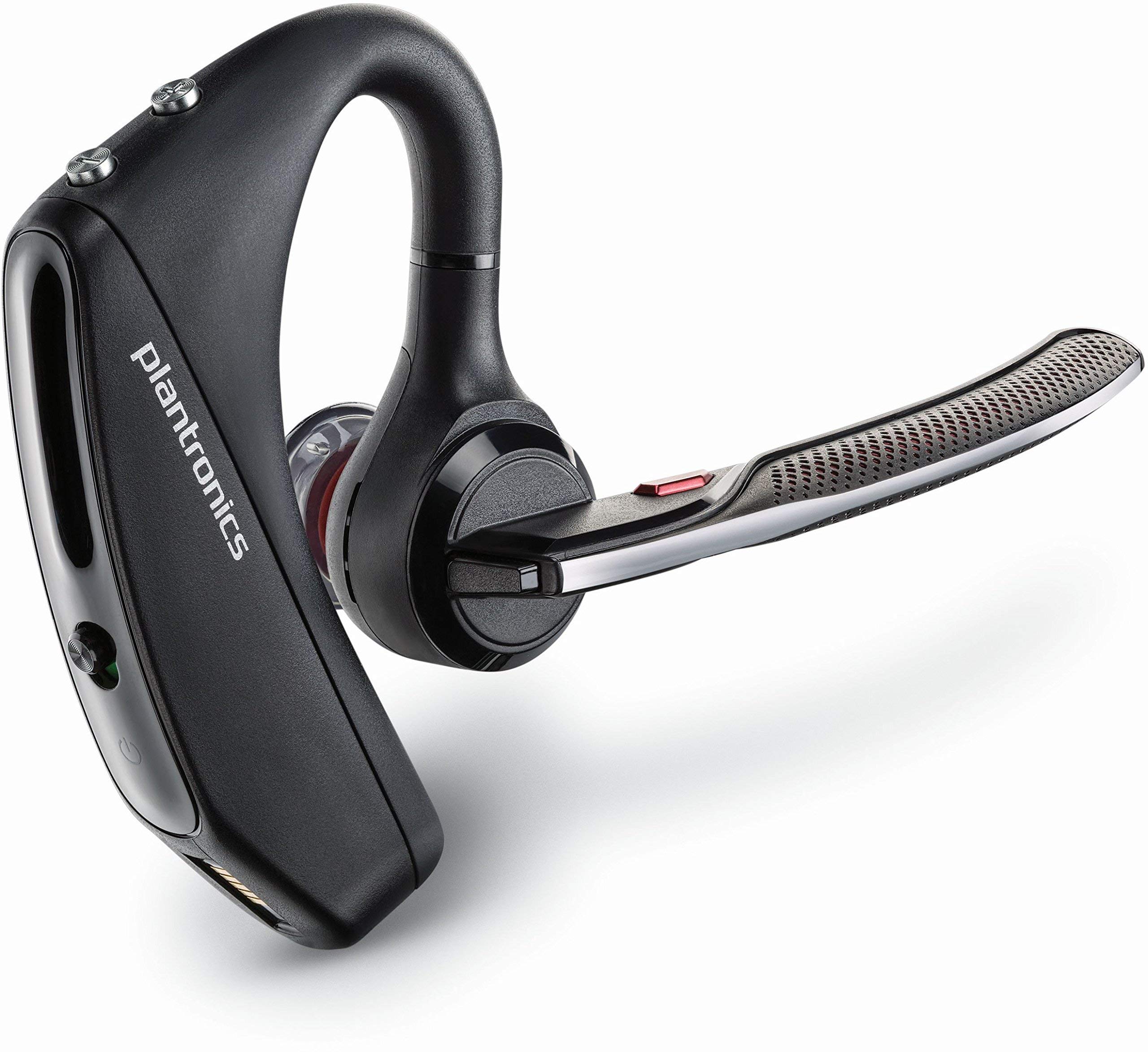 Plantronics Voyager 5200 Bluetooth Headset - Certified Refurbished | Noise Cancelling Wireless Earpiece for Business Calls & Office Use